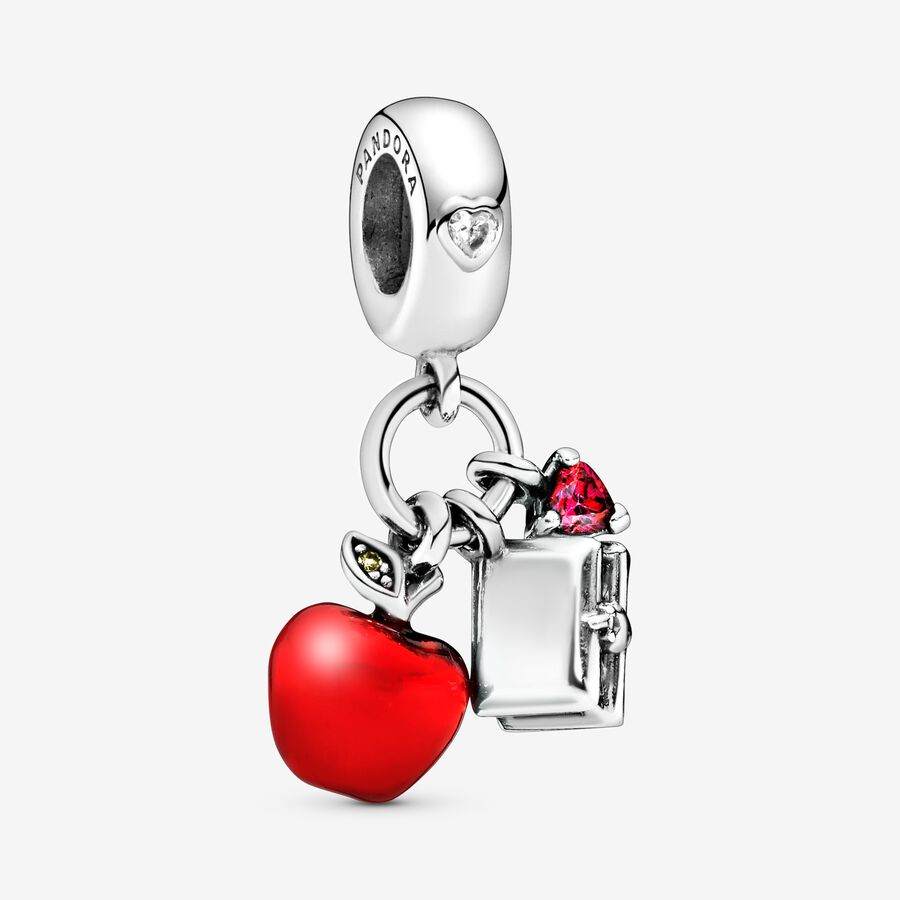 Disney Snow White's Apple & Heart Dangle Charm image number 0