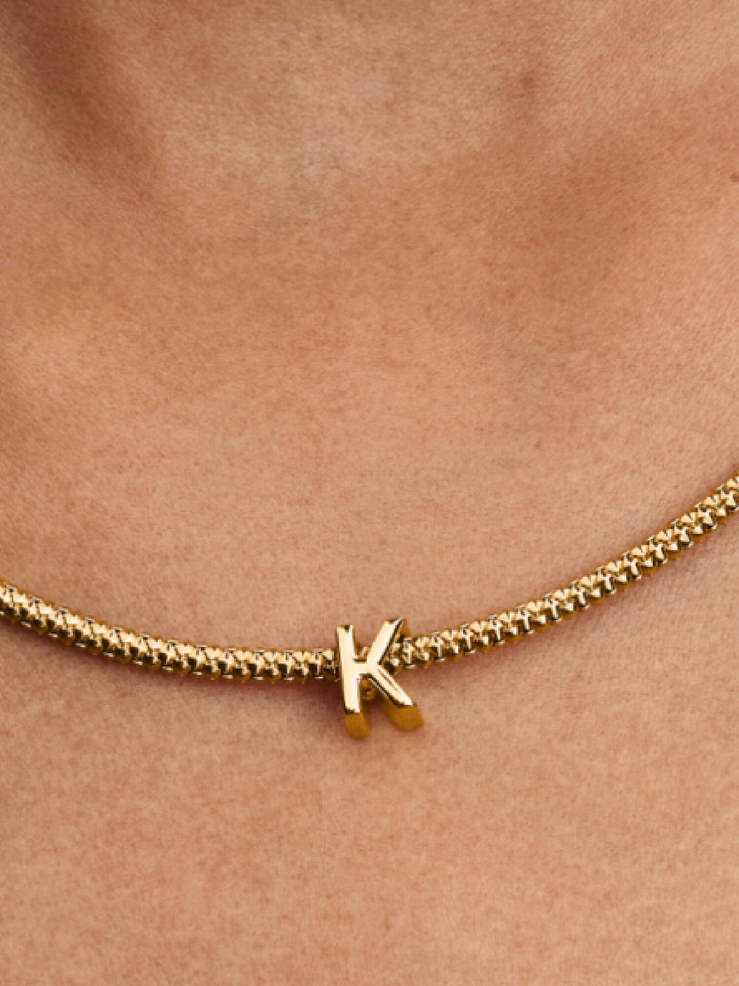 Letter K Alphabet Charm