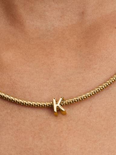 Letter K Alphabet Charm