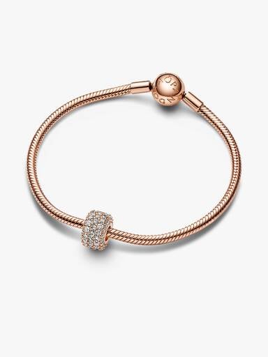 Sparkling Pavé Triple-row Charm