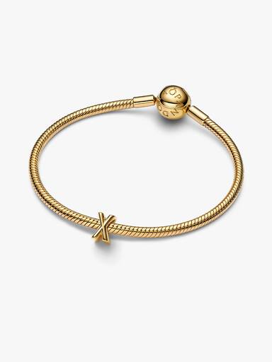 Letter X Alphabet Charm