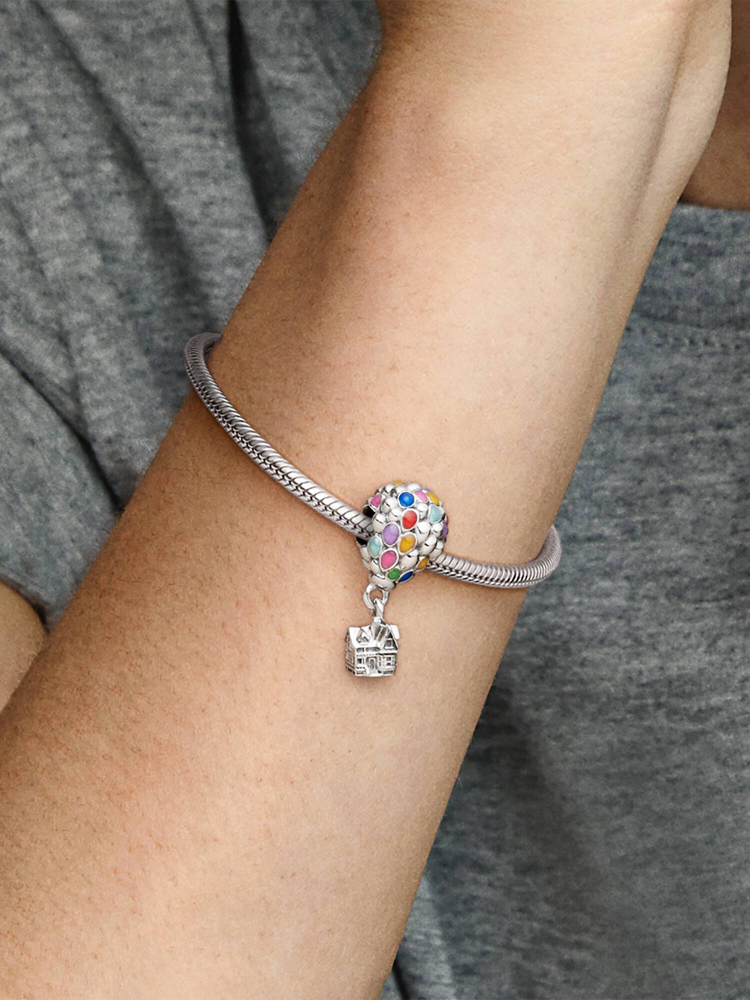 Disney Pixar Up House & Balloons Charm