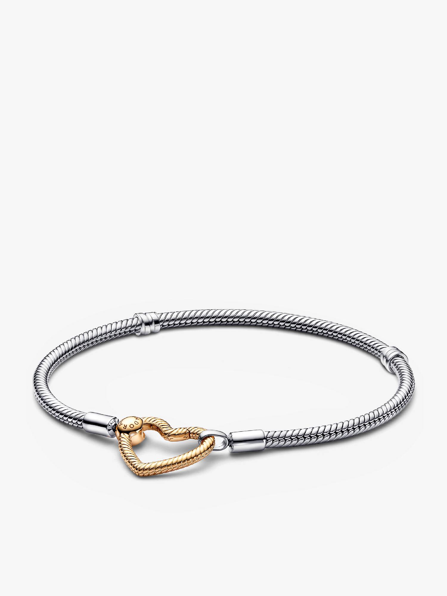 Heart Closure Snake Chain Bracelet