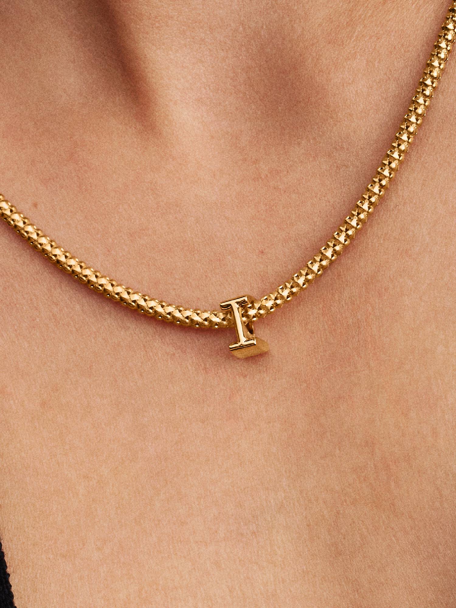 Letter I Alphabet Charm