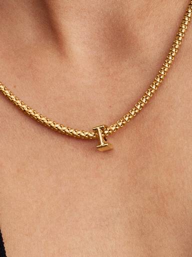 Letter I Alphabet Charm