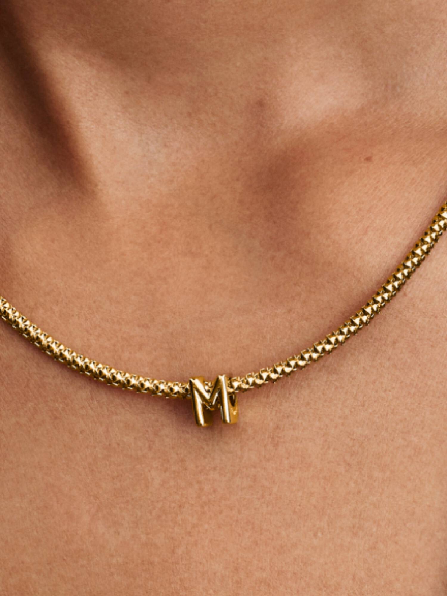 Letter M Alphabet Charm