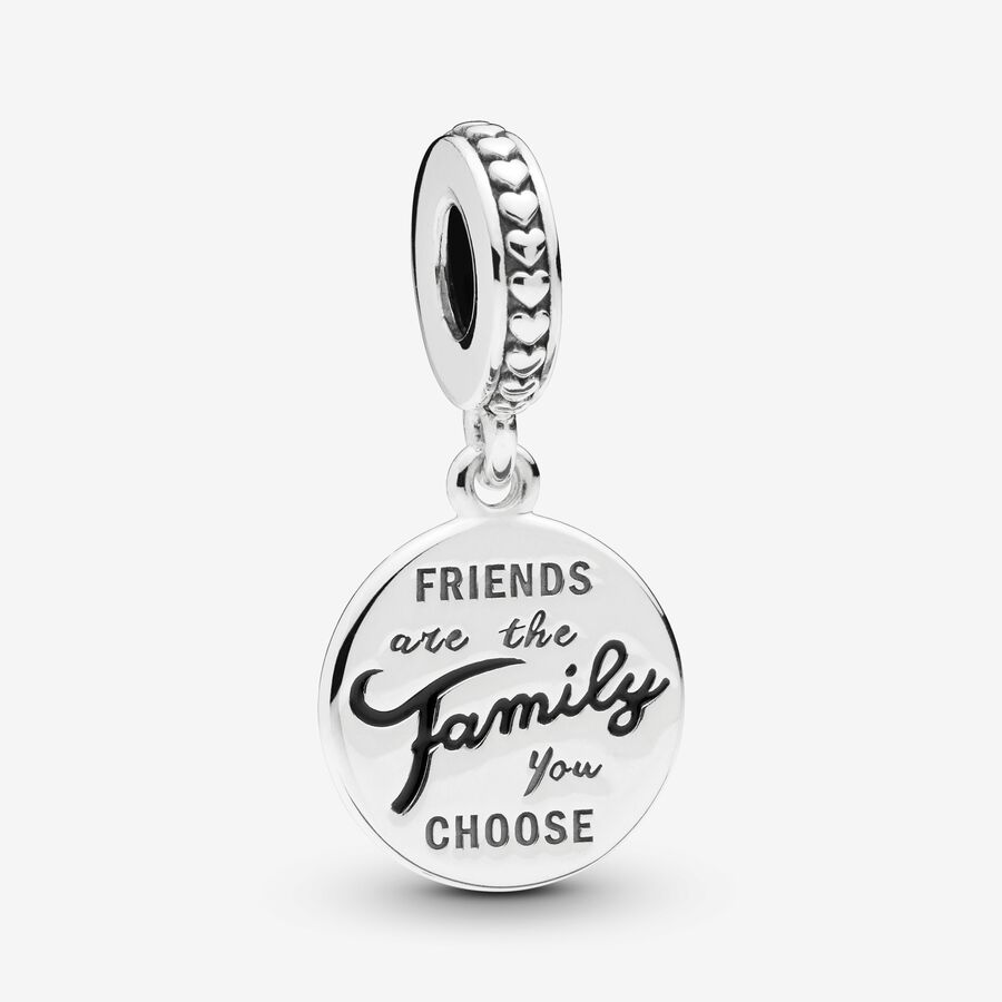 Friends Are Family Dangle Charm image number 0