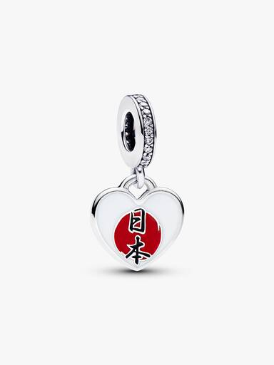 Japan Heart Dangle Charm