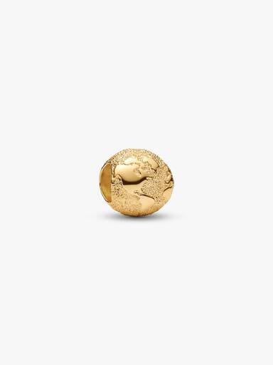 Textured Globe Mini Charm
