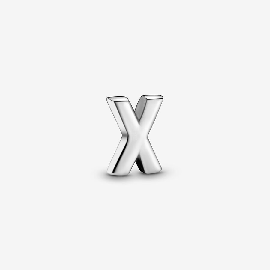 Letter X Alphabet Locket Element image number 0
