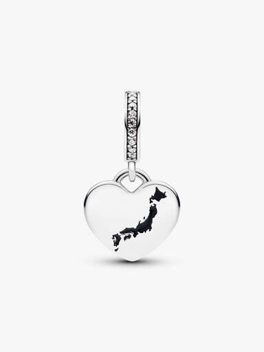 Japan Heart Dangle Charm