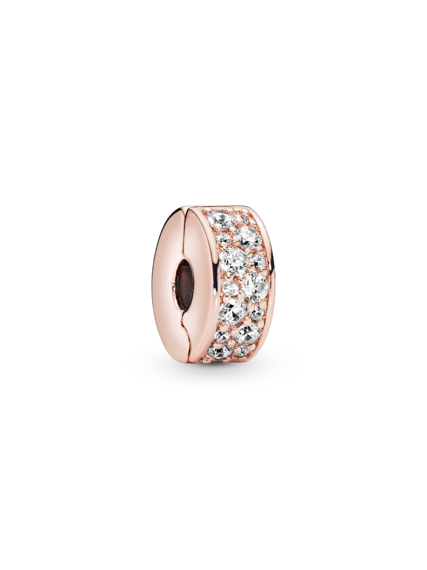 Clear Pavé Clip Charm