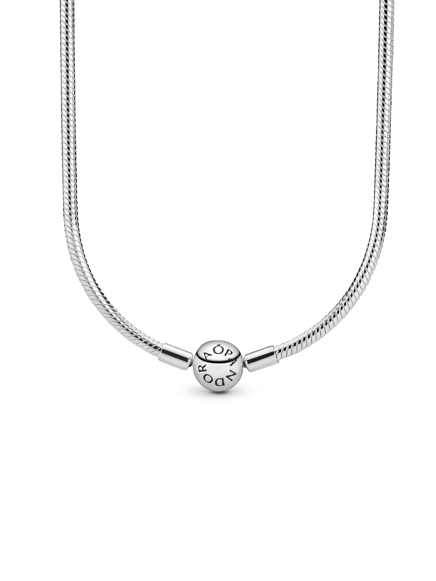 Moments Snake Chain Necklace | Sterling silver | Pandora SG