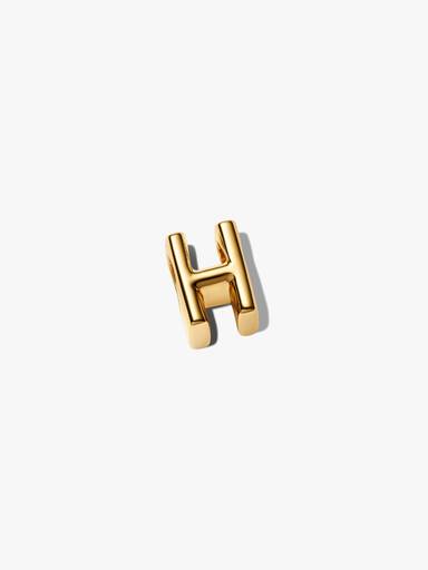 Letter H Alphabet Charm