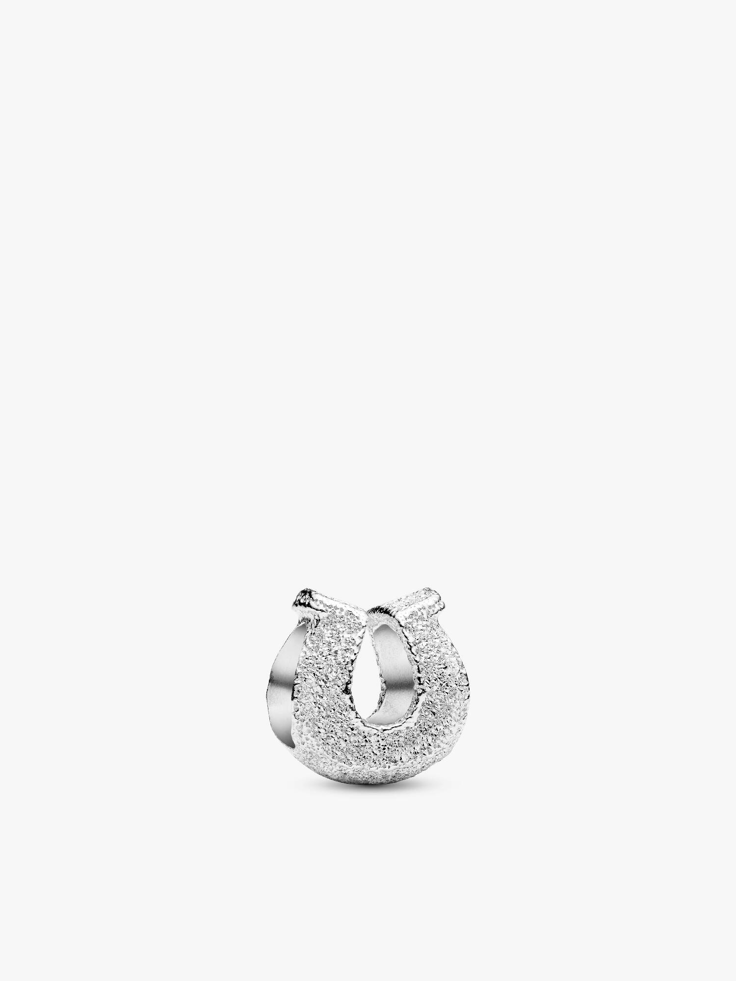 Textured Horseshoe Mini Charm