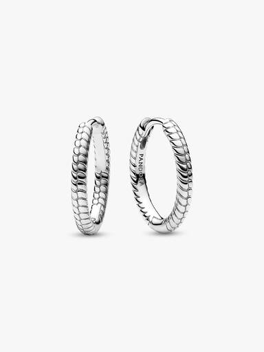 Pandora Moments Charm Hoop Earrings