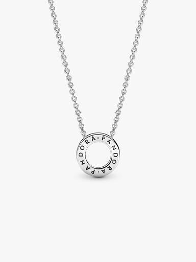 Pavé Circle Collier Necklace