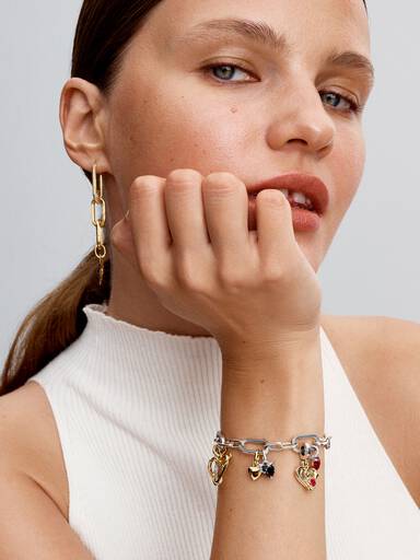 Pandora ME Five Openable Link Chain Bracelet
