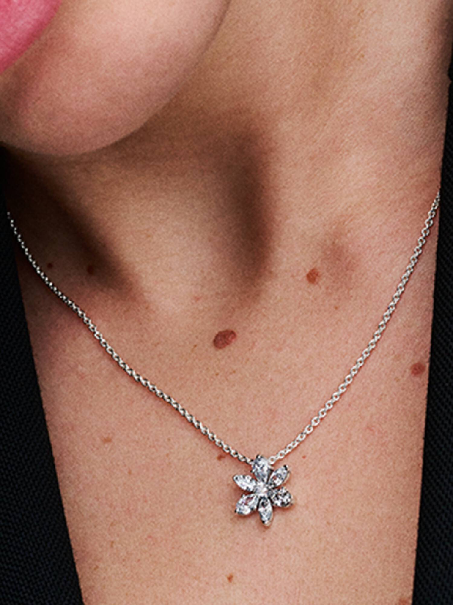 Sparkling Herbarium Cluster Pendant Necklace
