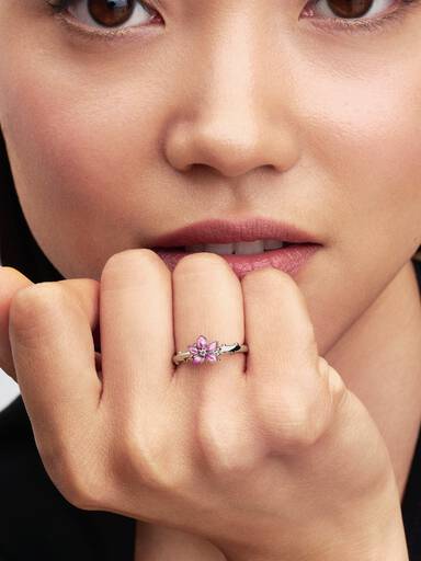 Disney Mulan Cherry Blossom Ring