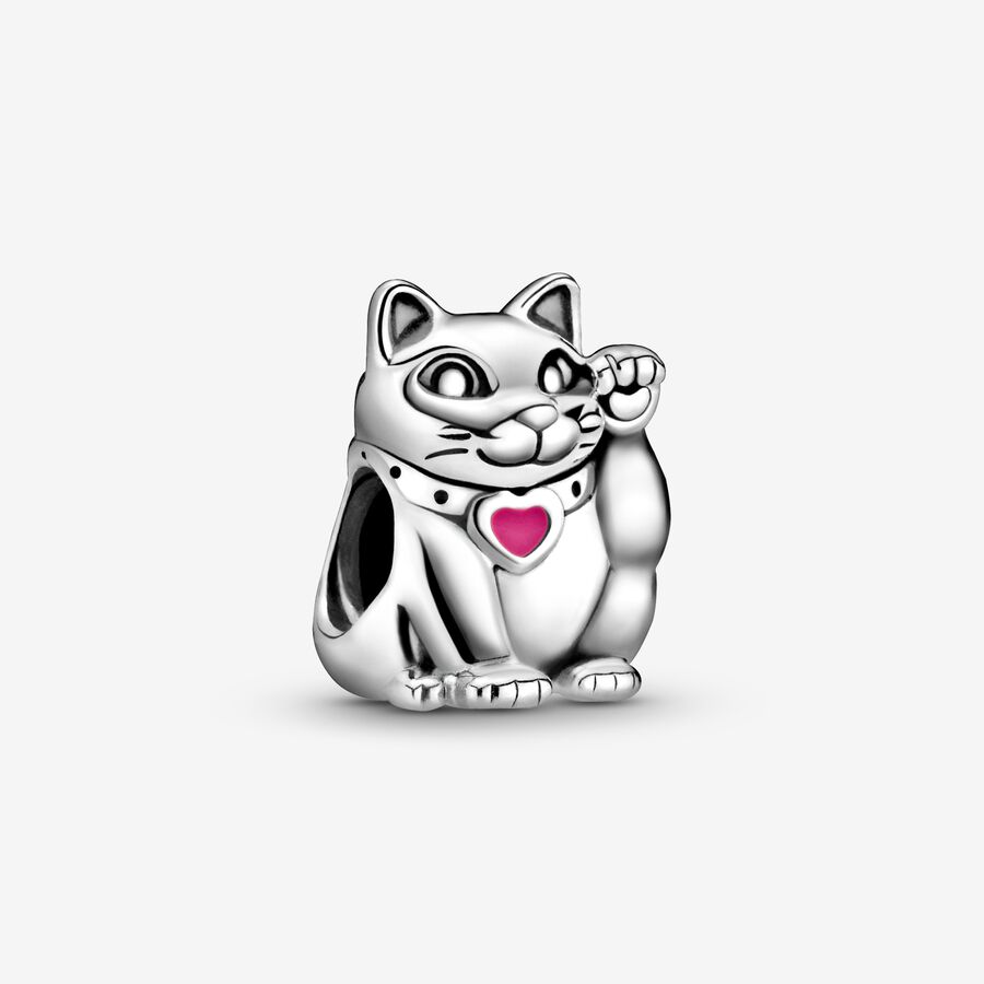 Waving Cat Charm image number 0