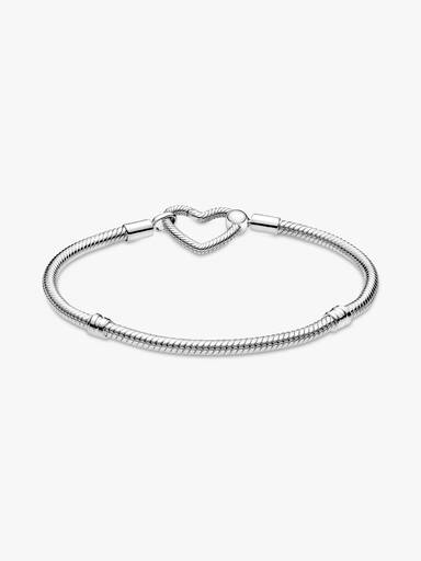 Heart Closure Snake Chain Bracelet