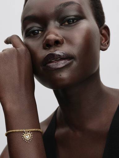 Radiant Heart Double Dangle Charm