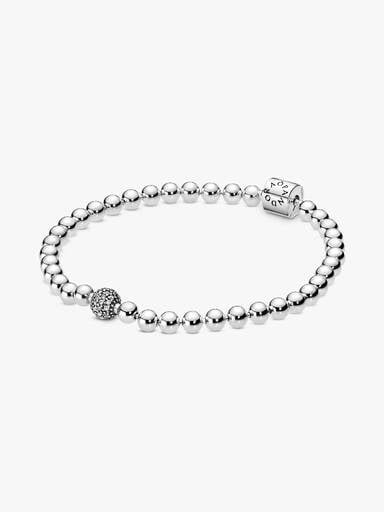 Beads & Pavé Bracelet