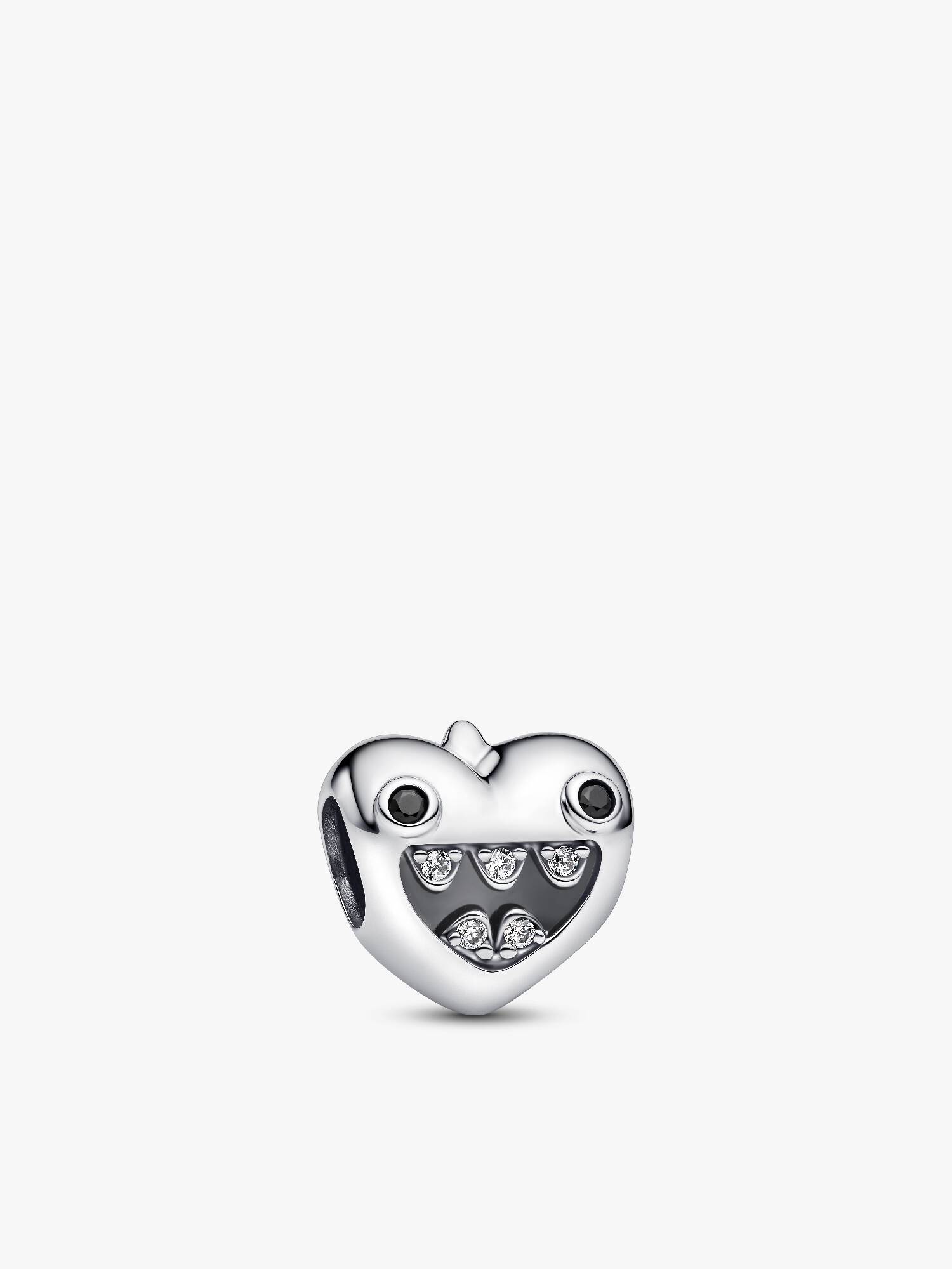 Mum's Little Monsters Heart Charm