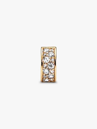 Clear Pavé Clip Charm