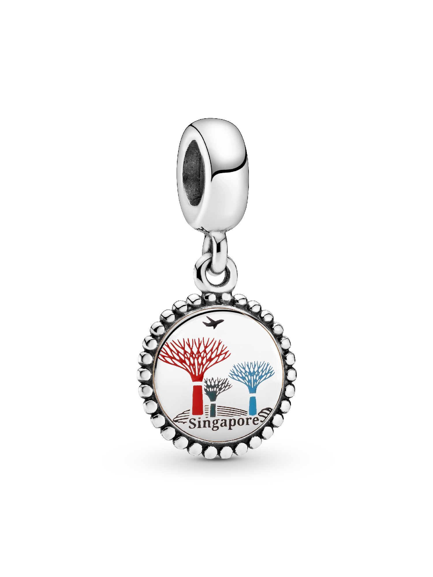 Floral City Charm | Sterling silver | Pandora SG