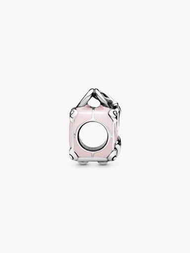 Pink Travel Bag Charm