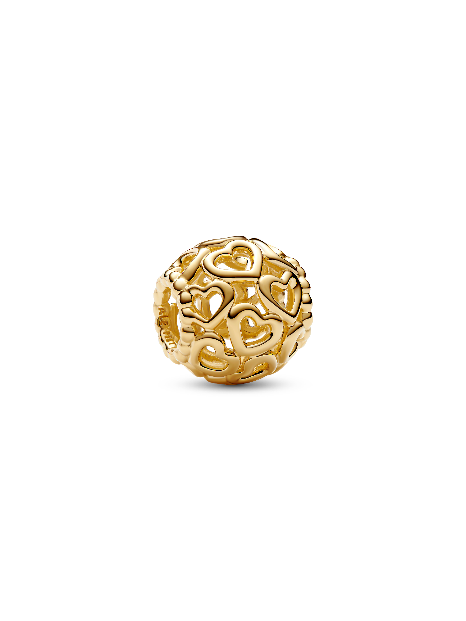 Openwork Heart Charm