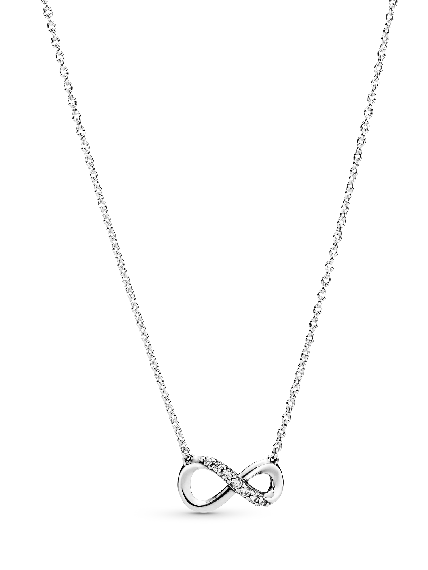 Sparkling Infinity Collier Necklace