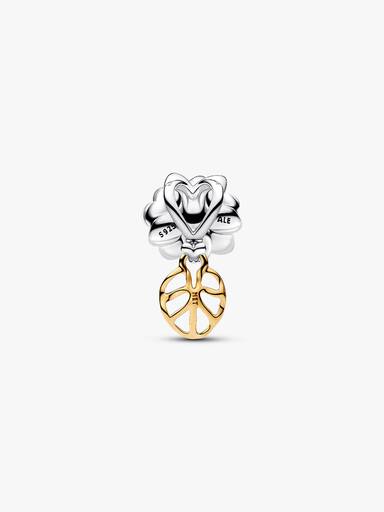 Disney Princess Tiana Water Lily Lab-grown Diamond Charm