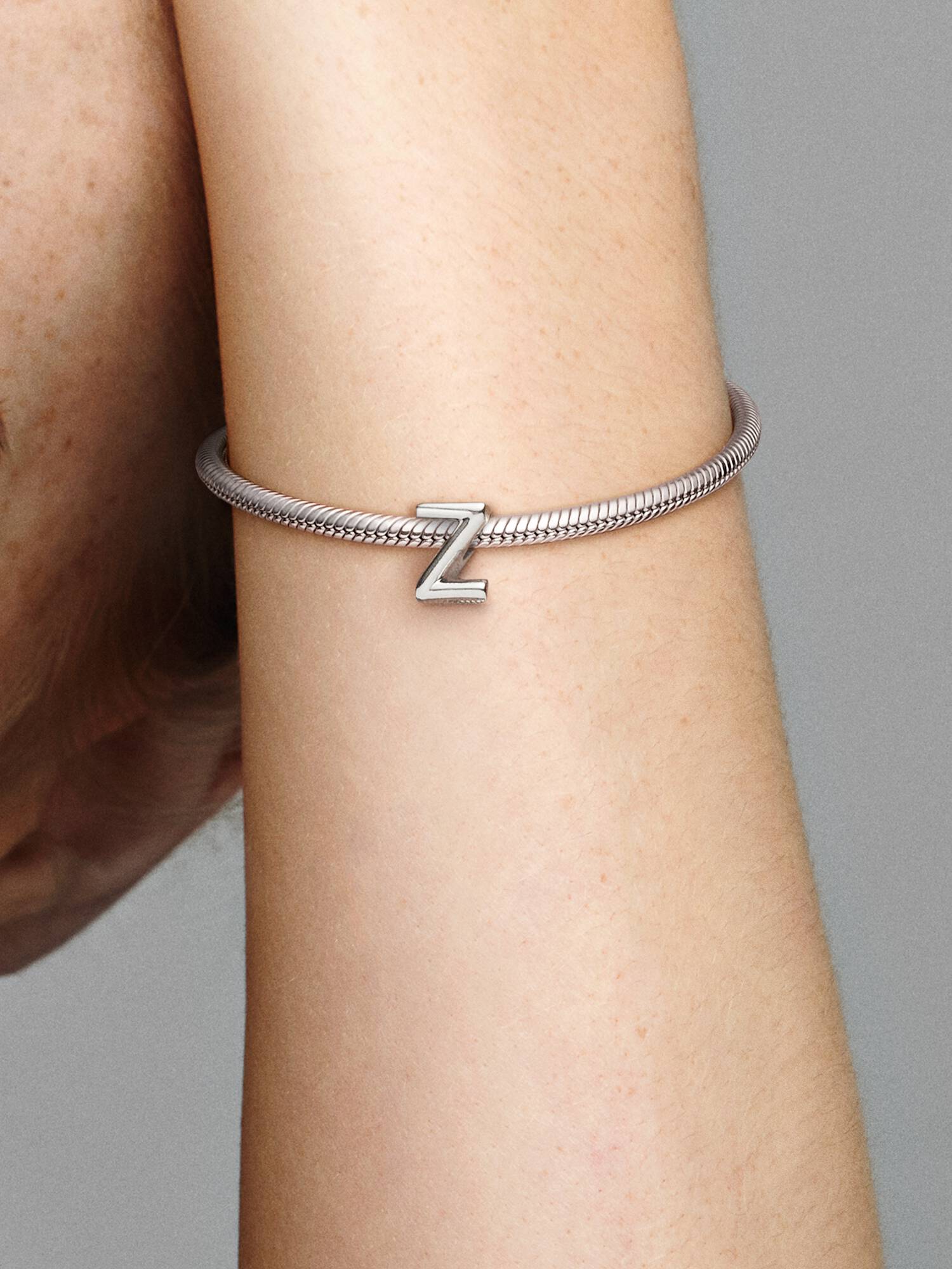 Letter Z Alphabet Charm