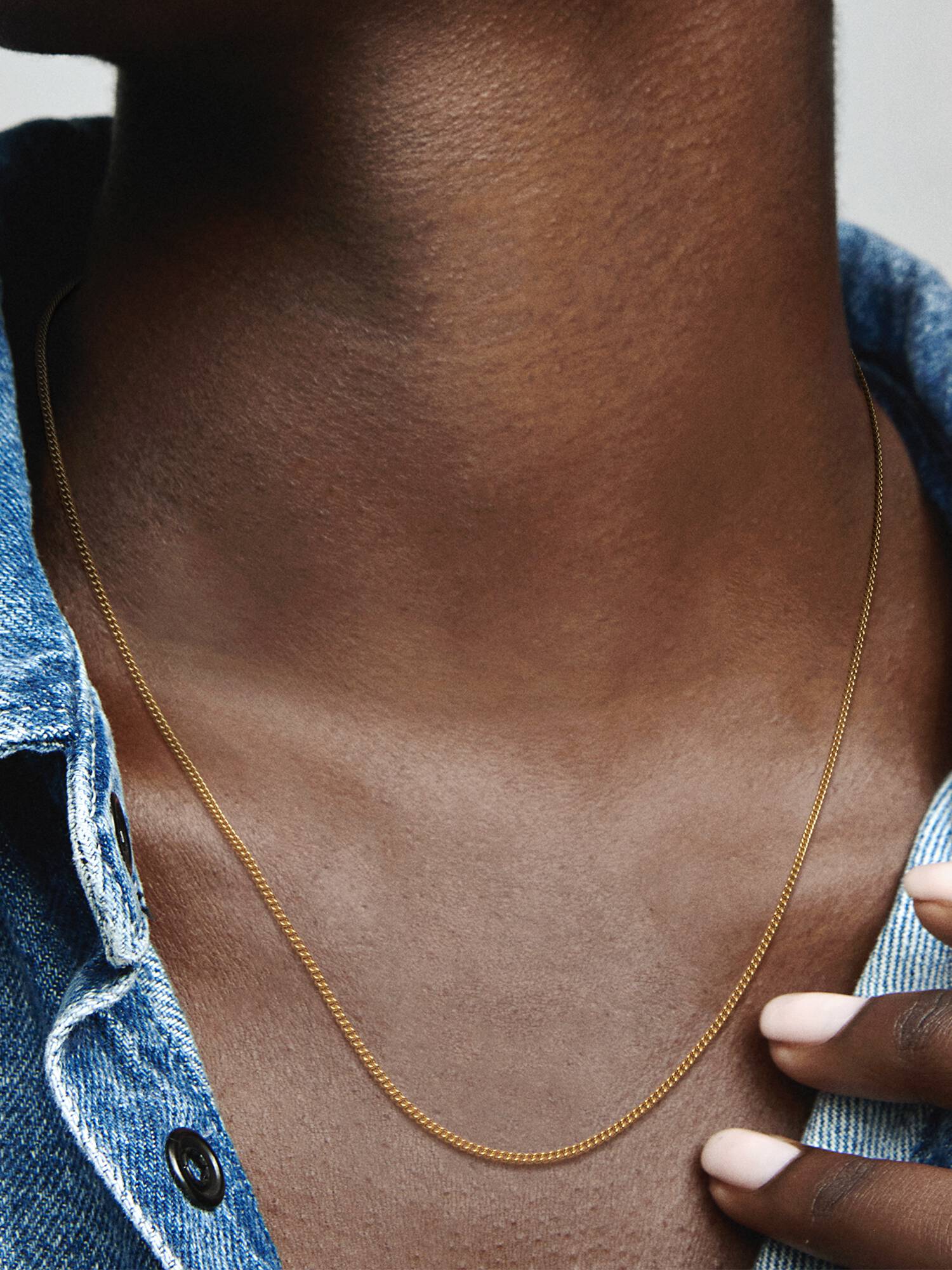 curb chain necklace