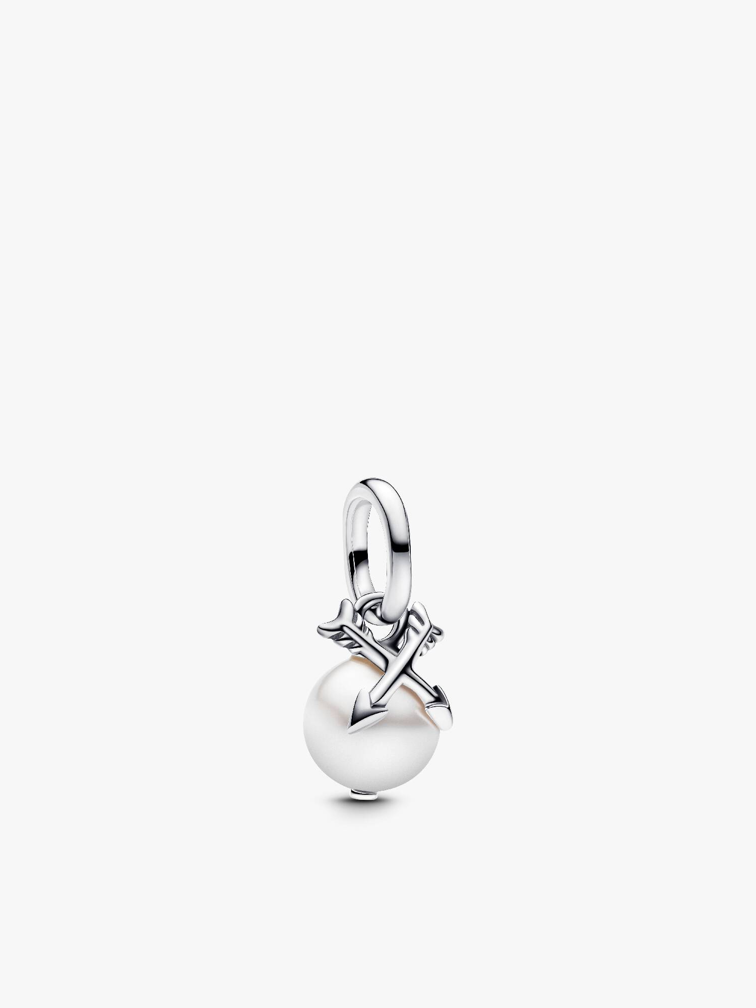 Pearl & Arrows Mini Dangle Charm