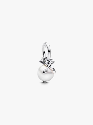 Pearl & Arrows Mini Dangle Charm