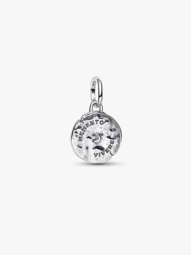 Infinity Snake Medallion Charm