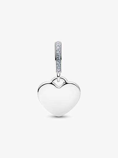 Engravable Vietnam Heart Dangle Charm