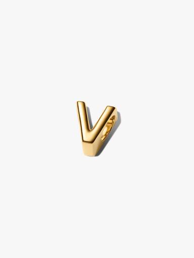 Letter V Alphabet Charm