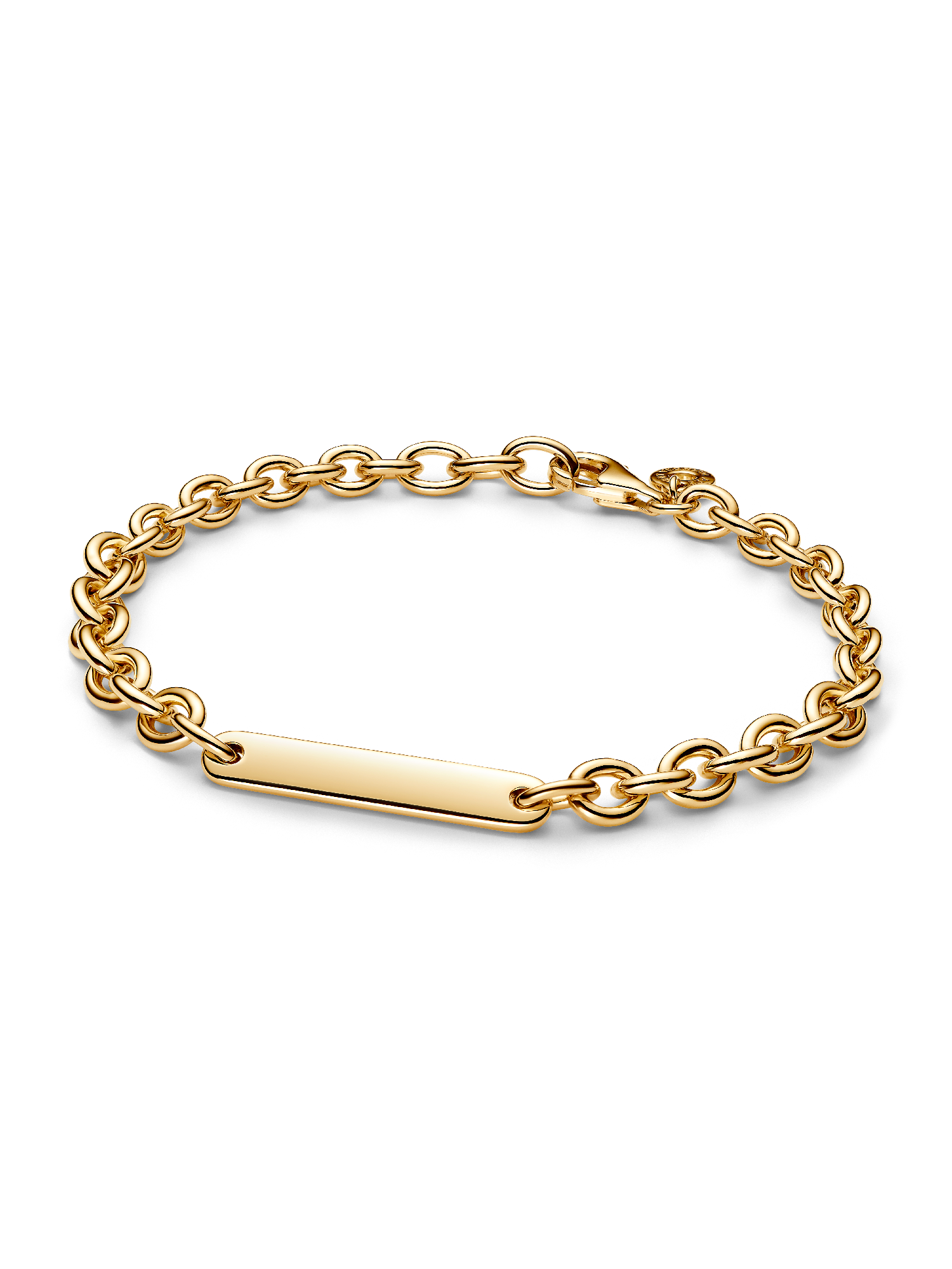 Engravable Bar Link Bracelet