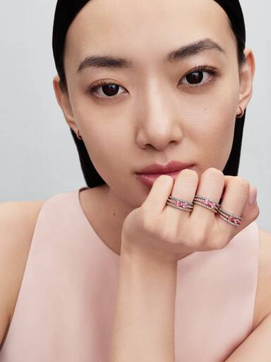 Sparkling Bow Ring