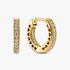 Pavé Heart Hoop Earrings Pavé Heart Hoop Earrings