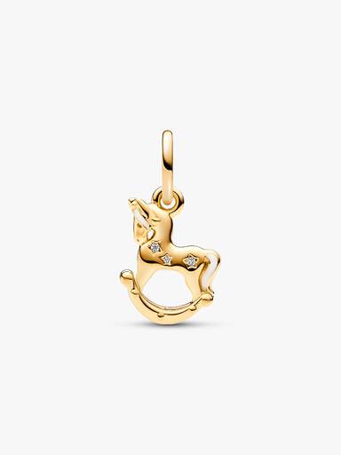 Rocking Unicorn Dangle Charm