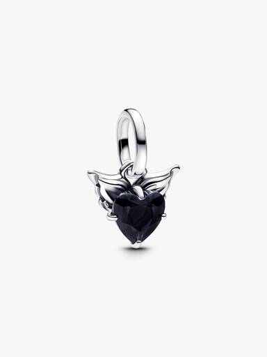 Winged Heart Mini Dangle Charm