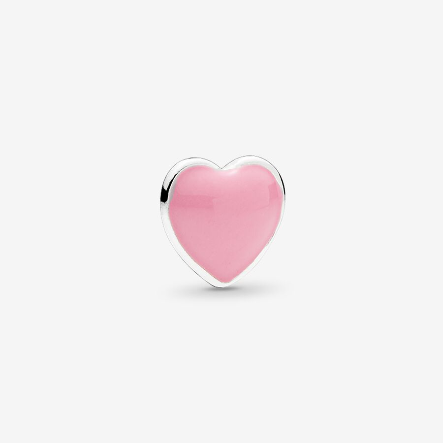 Pink Heart Petite Charm image number 0