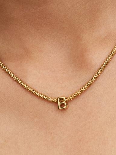 Letter B Alphabet Charm